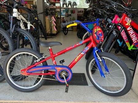 BICICLETA NATHOR ARO 20, SPIDER-MAN VRM/AZL