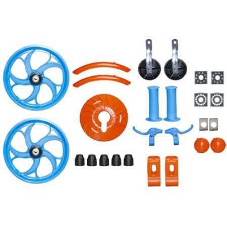 KIT MONTAGEM, MASC, BICICLETA 16, AZL/LRJ